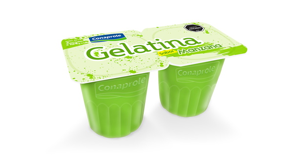 Imagen de Gelatina Conaprole Sabor Manzana X2 104 gr