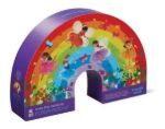 Imagen de Puzzle 36 Pzas Rompecabezas Arcoiris Hadas Flores Crocodile