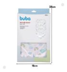 Imagen de Saco Sobre Dormir Super Suave Con Velcro Swaddle Buba Bebes Celeste Ambos Lados