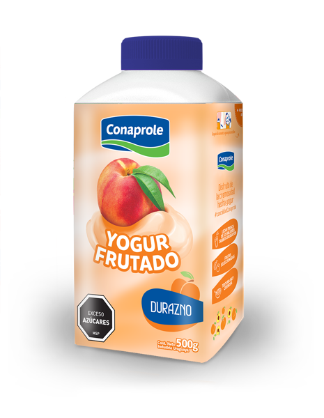 Imagen de Yogur Durazno Conaprole 500 Cc