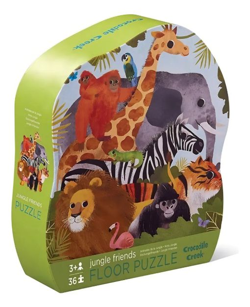 Imagen de Puzzle Animales Jungla 36 Piezas Rompecabezas Edu Full