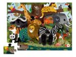 Imagen de Puzzle Animales Jungla 36 Piezas Rompecabezas Edu Full