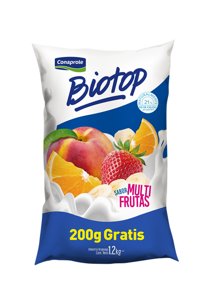 Imagen de Yogurt Conaprole Biotop Multifruta 1.2 kg