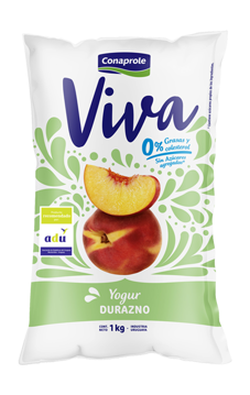 Imagen de Yogurt Conaprole Viva Durazno 1l