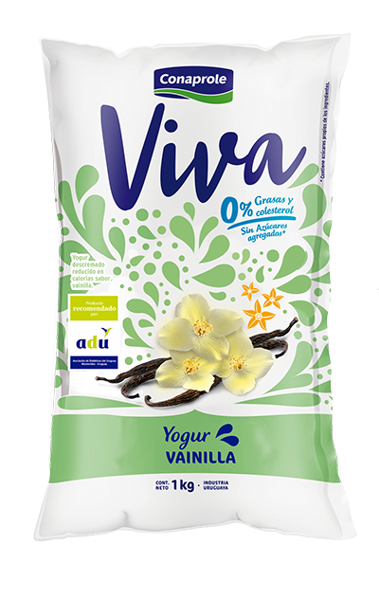Imagen de Yogurt Conaprole Viva Vainilla 1kg
