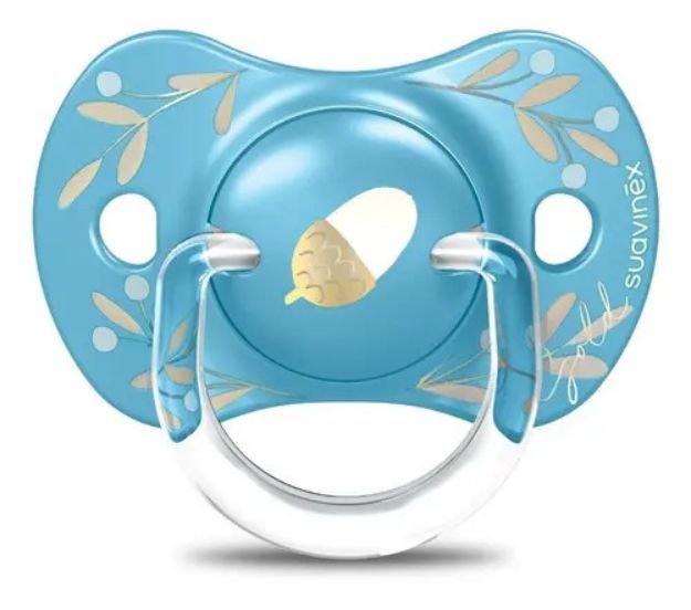 Imagen de Chupete Suavinex® Premium Silicona Celeste | +18m Período De Edad +18 Meses
