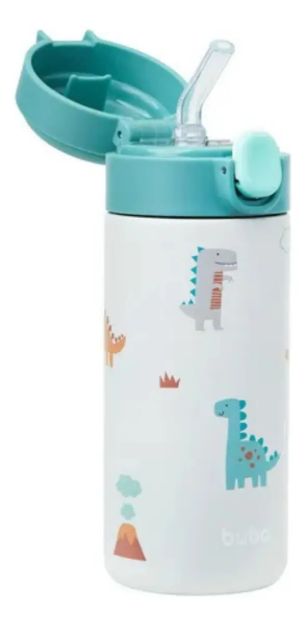 Imagen de Vaso Termico Doble Pared Bebe Buba Verde Magic Liso Agua Lisa