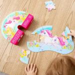 Imagen de Rompecabezas Crocodile Creek Unicornio De 12 Piezas