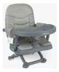 Imagen de Asiento Silla De Comer Pappo Kikkaboo Elevador Portatil Color Gris Oscuro Darkgrey