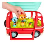 Imagen de Banda Musical En Bus - 3 Figuras- Luces Y Sonidos- Land Of B Color Rojo Personaje Bus Musical