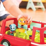 Imagen de Banda Musical En Bus - 3 Figuras- Luces Y Sonidos- Land Of B Color Rojo Personaje Bus Musical