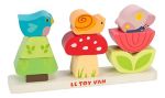 Imagen de Juego Jardín Encastre Apilable Didáctico Madera Bebes 12m+ Multicolor