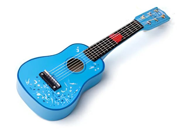 Imagen de Guitarra Bigjigs Azul Estrellas