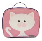 Imagen de Lunchera Térmica Jjcole Gatito Rosa  Niños Escuela Almuerzo Rosa Gato