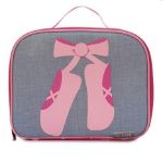 Imagen de Lunchera Térmica Jjcole Ballet Para Escuela, Paseos, Almuezo Rosa