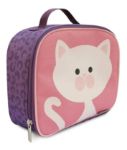 Imagen de Lunchera Térmica Jjcole Gatito Rosa  Niños Escuela Almuerzo Rosa Gato