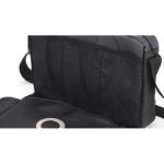 Imagen de Bandolera Bolso Negro Babyhome Para Laptop Maternal Cambiado Negro Liso