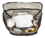 Imagen de Mochila Maternal Ecocuero Negra Little Company Con Cambiador Negro Relieve