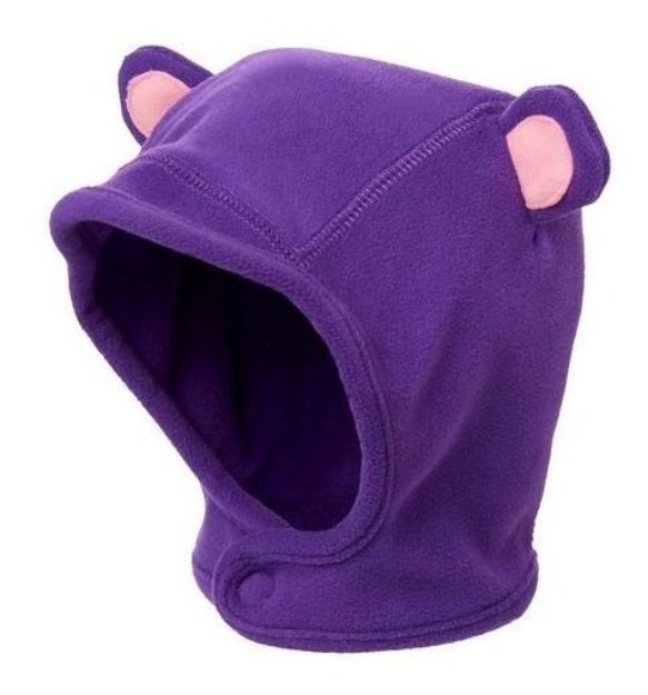 Imagen de Gorro Polar Con Orejas 3d Crazy8 Púrpura Para Nena 2t-3t Violeta