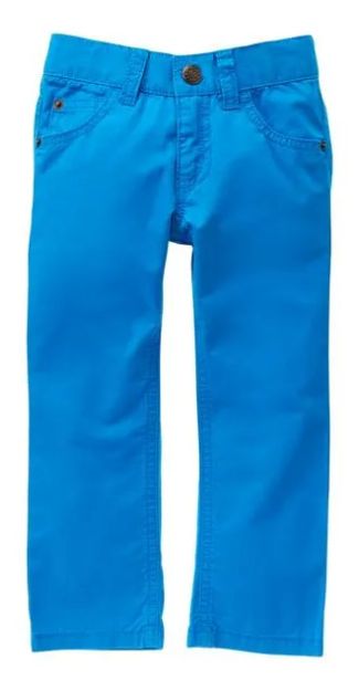 Imagen de Pantalón Vestir Crazy8 Rocker Celeste Algodón Bebés Varón Azul Marino 6-12 Meses