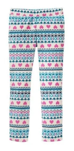 Imagen de Pantalon Microfibra Calza Crazy8 Corazones Rayas Nenas Niña Agua Rayas L