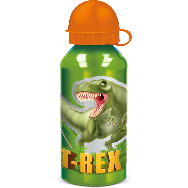 Imagen de Botella Aluminio Dinosaurio 400ml