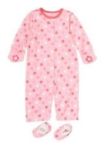 Imagen de Enteritos Pijamas C/ Puños Sin Pie Y Escarpines Bebés Crazy8 Rosa 0-6 Meses