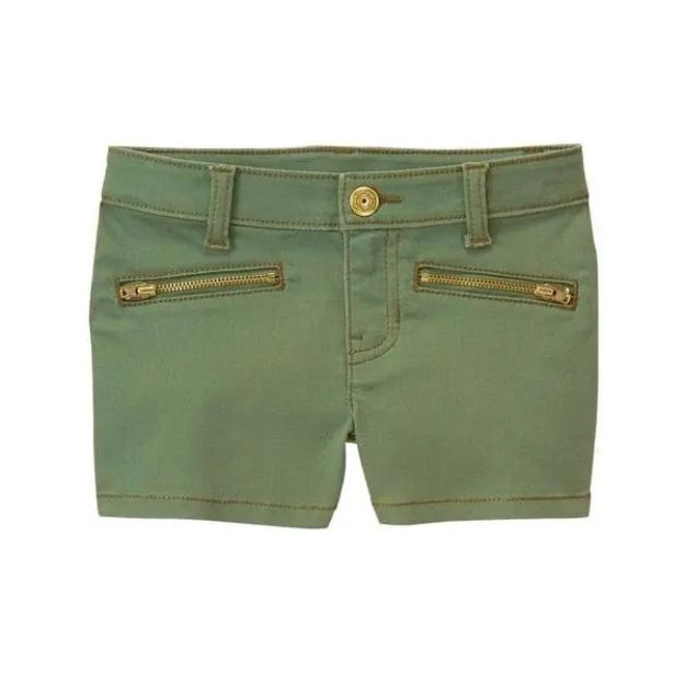 Imagen de Short Jean Con Bolsillos Verde Algodón Crazy8 Verano Niños Verde Musgo 12