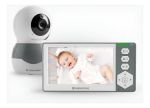 Imagen de Babycall Video Monitor Kikkaboo Bebes Seguridad Temperatura Gris