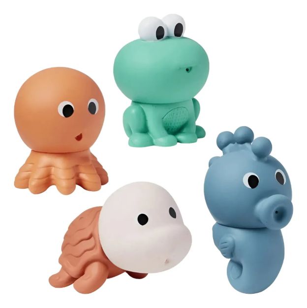 Imagen de Juguete Bichitos Fondo Marino Para Agua Desmontable Bebe 4m+ Multicolor