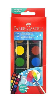 Imagen de Acuarelas Faber Castell 12 Colores