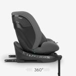 Imagen de Silla De Auto Butaca I Orbit Kikkaboo Rotacion 360 0-36kg Dark Grey Gris
