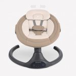 Imagen de Silla Mecedora Electronica Bebés 0 A 9kg Kikkaboo Codie Beige Lisa