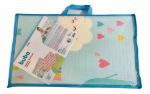 Imagen de Buba Dobrável Geométrico 1.2 M 1.8 Cm Agua/rosa Claro/amarillo