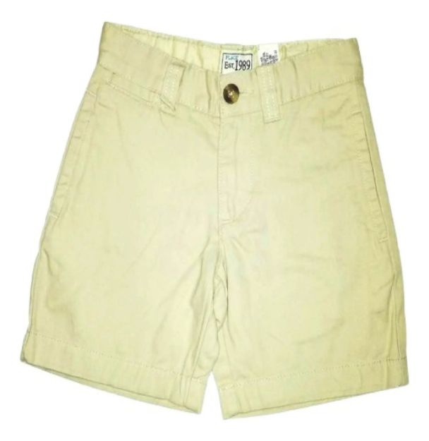 Imagen de Short Niños The Children's Place Bermuda Algodón Beige 4t