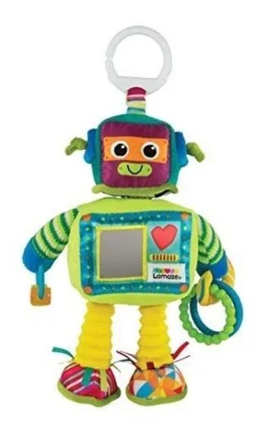 Imagen de Robot Rusty Lamaze Juguete Colgante Peluche Bebés 0 Meses