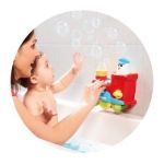 Imagen de Tren Burbujas Agua Baño Tomy Bebés Juguetes Ventosas