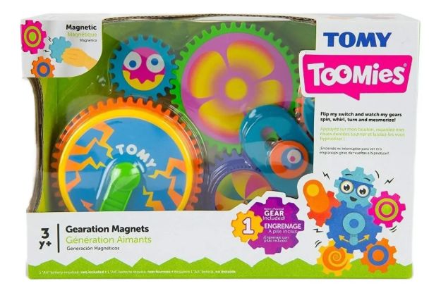 Imagen de Juguete Magnético Engranajes Inmantados Tomy Para Niños 