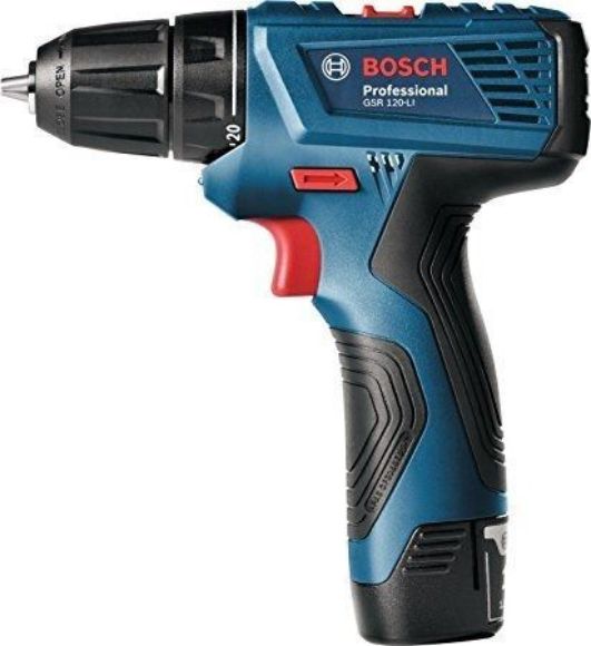 Imagen de Atornillador Bosch 12v 1 batería 10mm GSR 120-LI - Ynter Industrial