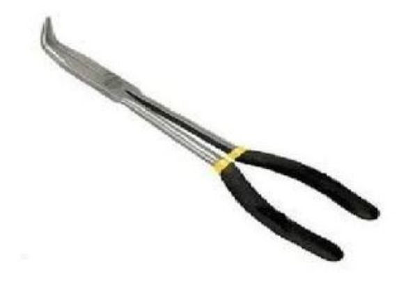 Imagen de Pinza 11”  punta curva DAVIDSON  aislada- Ynter Industrial