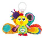 Imagen de Colgante Peluche Pájaro Multicolor Sonidos Texturas Bebés