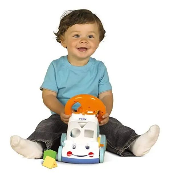 Imagen de Auto Juguete  Tomy De Actividades Didáctico Niños Arrastre