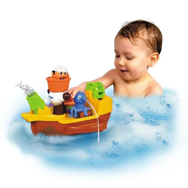 Imagen de Barco Pirata Para Baño Tomy Juguetes Niños Ciberlunes!