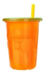 Imagen de Set De 4 Vasos Con Sorbitos Y Tapas The First Year 296ml Multicolor Liso