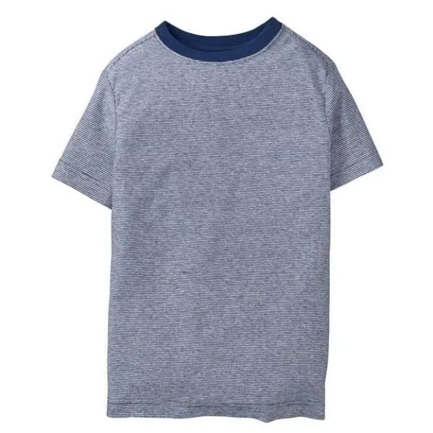 Imagen de Remeras Mangas Cortas Crazy8  Algodón Azul Niños Verano Azul Oscuro Xl Rayas