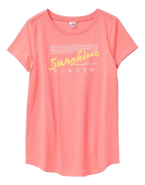Imagen de Remeras Mangas Cortas Crazy8  Algodón Coral Sunshine Niños  Coral Xl Liso