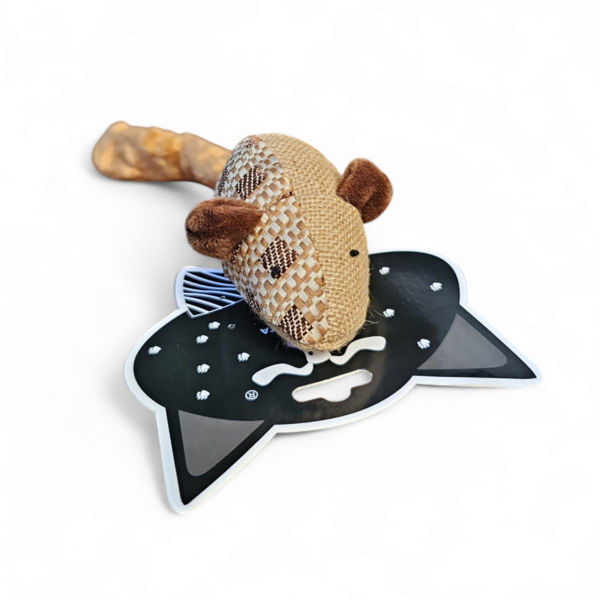 Imagen de Juguete Gato Raton Alpillera con Cola Kp-232