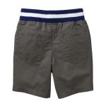 Imagen de Short Bermuda Gris Con Pretina Y Cordón Crazy8  Algodón Gris Oscuro 5t