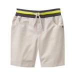 Imagen de Short Bermuda Beige Con Pretina Cordón Crazy8  Algodón Bebes Nude 5t