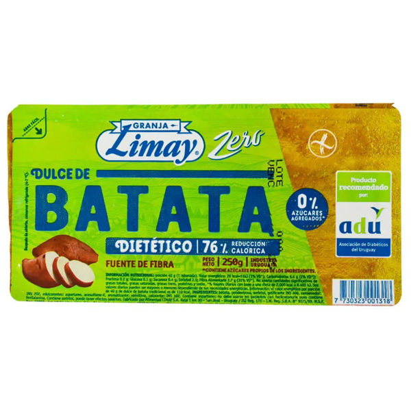 Imagen de Dulce de Batata Limay Diet 250 gr
